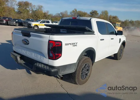 2025 Ford Ranger Xlt from USA, damaged, VIN 1FTER4HH0SLE28228